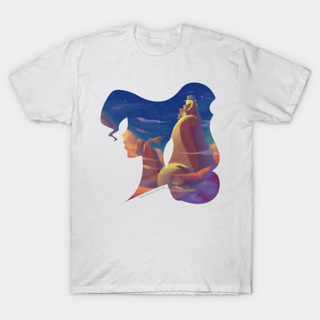 Greek Castle T-Shirt by ArtOfUrbanstar